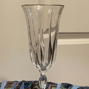 Noritake Vendome crystal water goblets